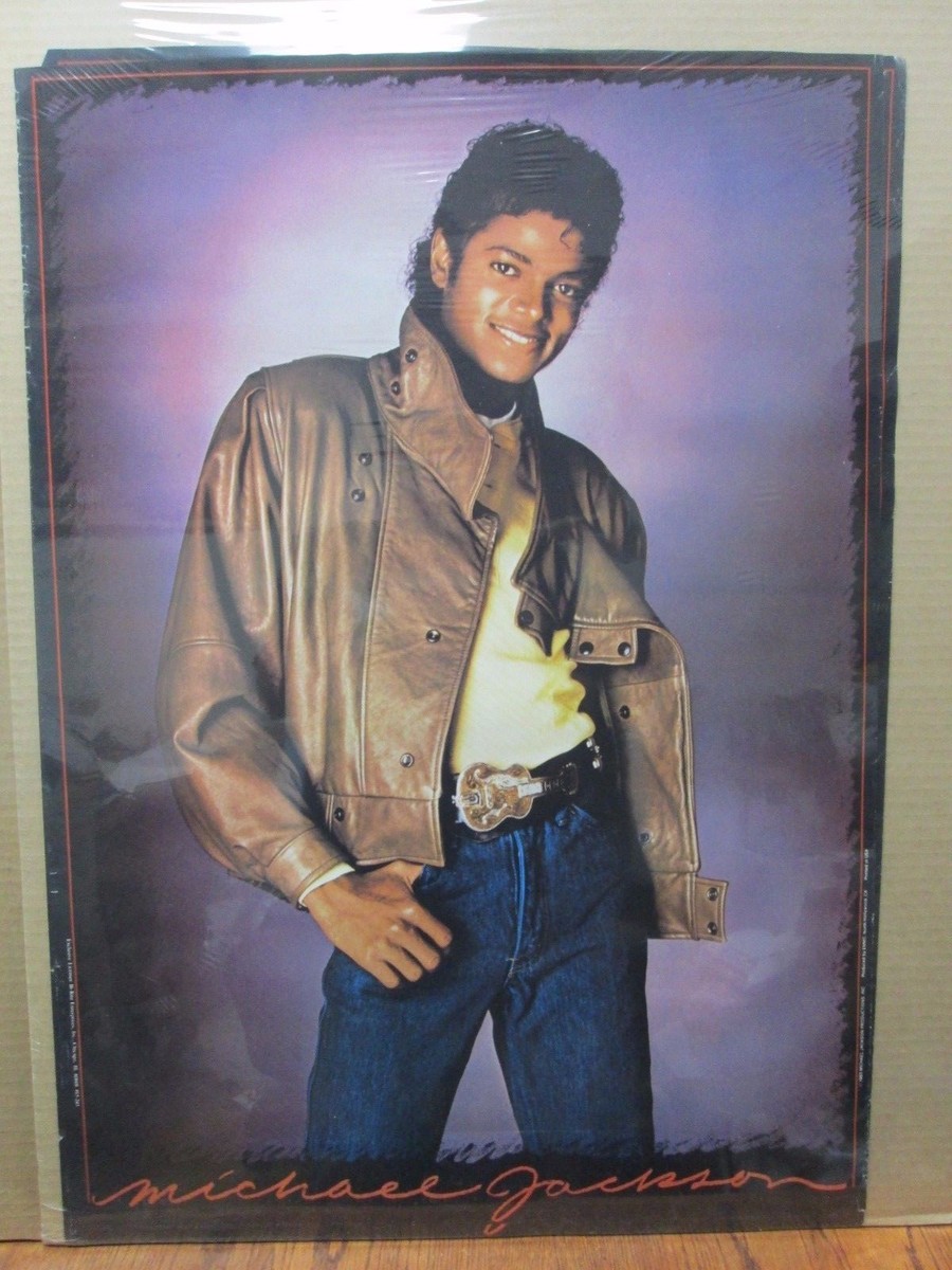 Vintage 1983 Michael Jackson original king of pop star singer