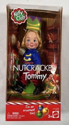 Barbie Nutcracker Kelly Tommy As Major Mint Doll (2001) : Barbie Nutcracker Kelly Tommy as Gingerbread Boy Doll