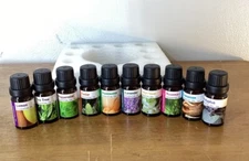 Essentials Oil 10 Different Bottles Scents Sealed New No Box