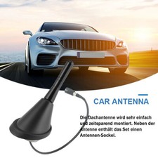 Auto KFZ Kurz Stab Dach Antenne Raku 2 Sockel für Mercedes, Mazda Universal