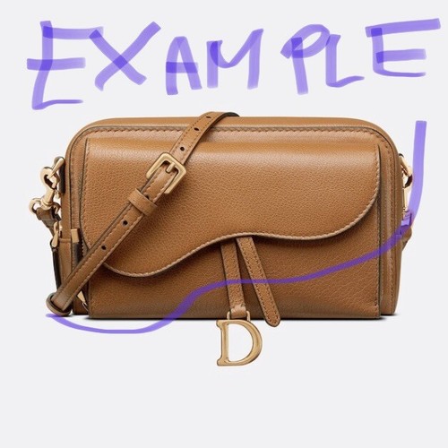 Vintage Dofan France Brown Leather Envelope Clutch Purse, Elegant Saddle Style - Picture 9 of 9