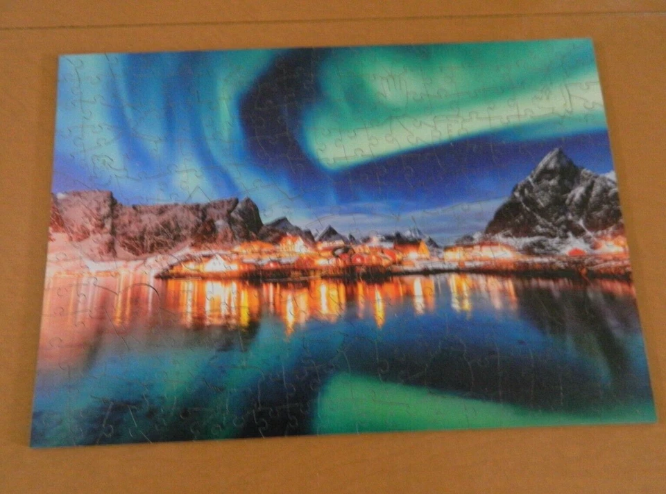 Rompecabezas de madera Wentworth 250 piezas caprichos de auroras boreales completo Foto 4 de 4