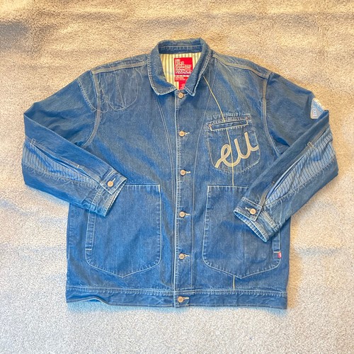 Ecko UNLTD Denim Jacket Mens 2XL XXL 