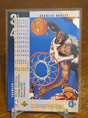 1994-95 Upper Deck New York Knicks Basketball Card #209 Charles