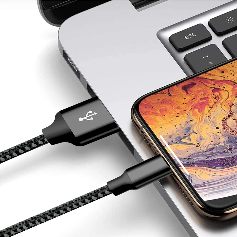 Fast Charger Cable Heavy Duty For iPhone 13 12 11 X XR 8 Charging Cord Wholesale - Image 3 of 4