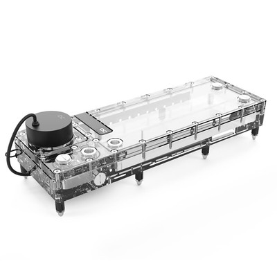 Alphacool Core Flat Reservoir 360 Right with VPP Apex pump