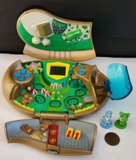 Vtg NeoPets y2k 2003 Hasbro Virtual Electronic Handheld Game - W/ 2 Figures