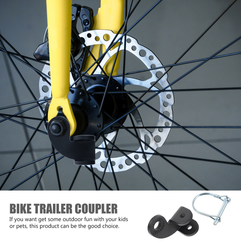 2 Sets Bike Trailer Connector Bicycle Traction Appendix eBay