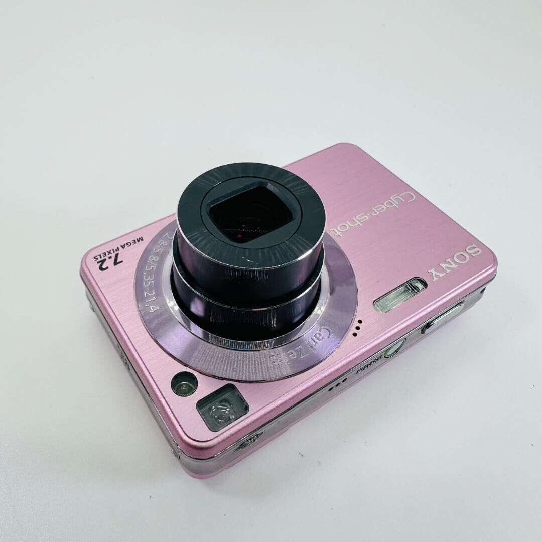 Sony Cybershot DSC-W120 Super Steady Shot 7.2MP Pink Camera Sony Cybershot DSC-W120 Super Steady Shot 7.2MP Pink Camera