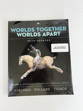 Worlds Together, Worlds Apart w/ Sources Vol 1 6E Adelman Pollard Tignor SEALED