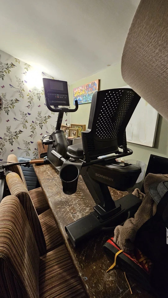 Schwinn 590r Recumbent Bike, great condition  - Image 3 of 4