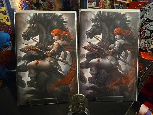 RED SONJA NOIR #1 KENDRICK KUNKKA LIM 616 Virgin Variant Set LTD 500