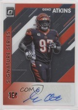 2020 Panini Donruss Optic Signature Series Geno Atkins #SS-GA Auto 0u1n