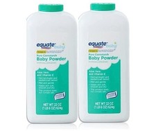 Johnson's Cornstarch Baby Powder with Aloe Vitamin E, 22 oz 2 Pack 