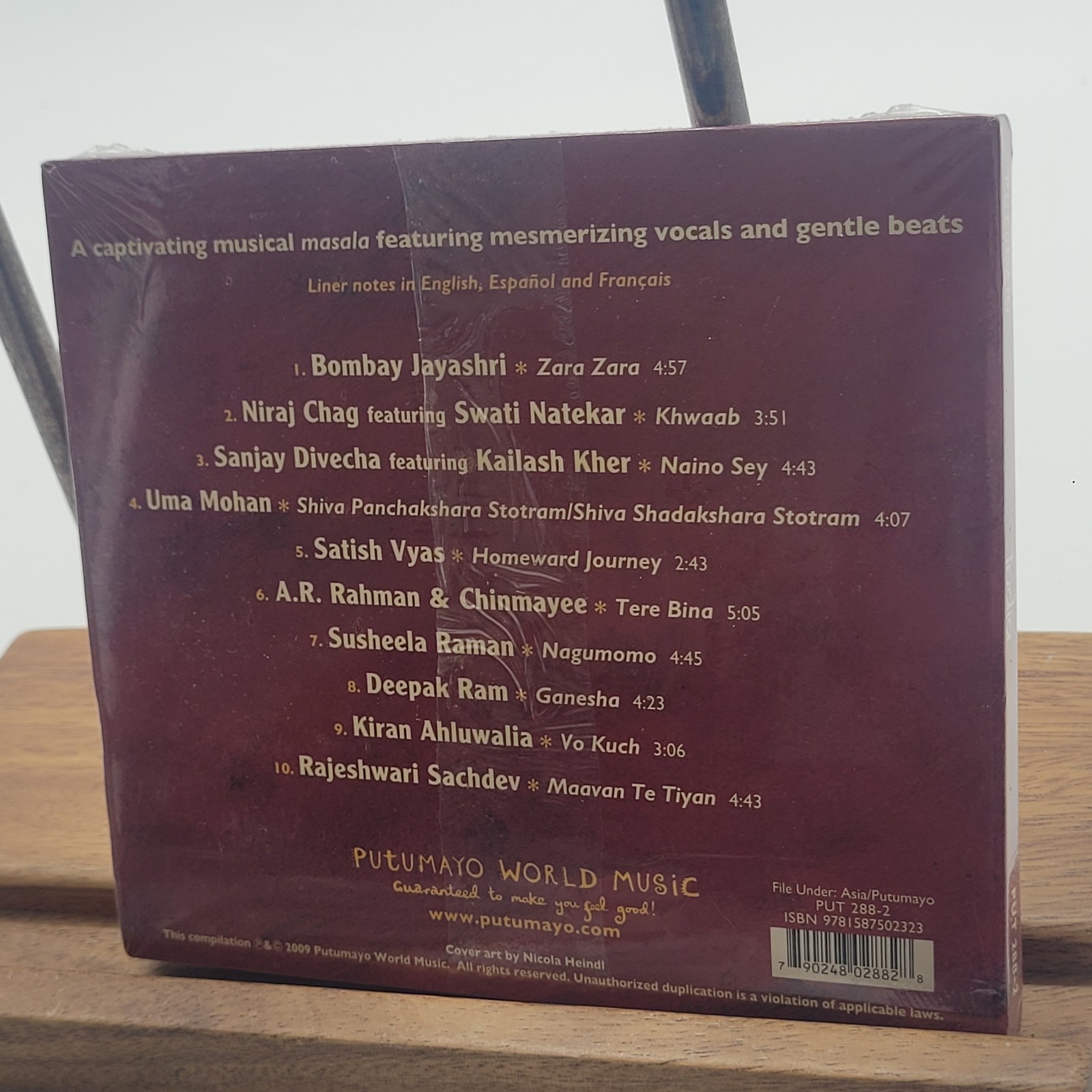 Brand New Sealed V/A Various Artists - Putumayo Presents: India CD 