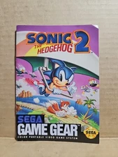 Sonic The Hedgehog 2 - Sega Game Gear Instruction Booklet Manual Only