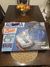 AURORA AFX TOMY Corvette Classic Slot Car Set, Complete in box, 1986
