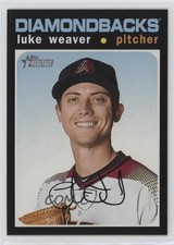 2020 Topps Heritage French Text Back Luke Weaver #315 00mq