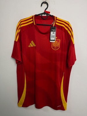 SPANIEN NATIONALMANNSCHAFT 2024/2025 HEIM FUSSBALLTRIKOT ADIDAS GRÖSSE XL ERWACHSENE HERREN