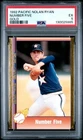 1992 PACIFIC NOLAN RYAN NUMBER FIVE GOLD PSA5 POP2