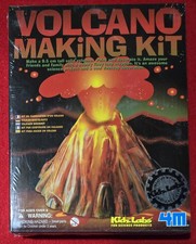 Volcano Making Kit by Kidz Labs Fun Science Products 4M NEW Factory SEALED