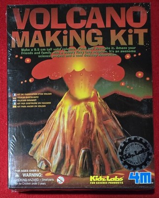 Volcano Making Kit by Kidz Labs Fun Science Products 4M NEW Factory SEALED