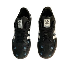 adidas Samba OG Black Floral Embroidery Women's Low Top Sneakers IF4397