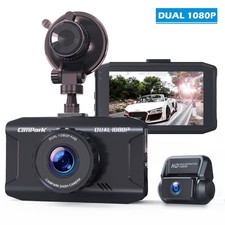 TOGUARD FHD Both 1080P Dual Lens Dash Cam Front Rear Dash Camera Night Vision