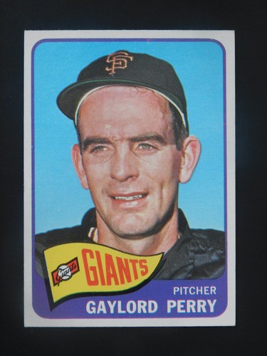 Tarjeta de béisbol 1965 Topps #193 Gaylord Perry (ex-como nueva/nm) - Imagen 1 de 2