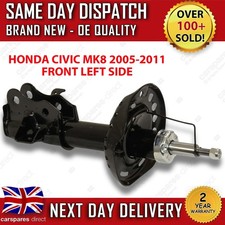 FOR HONDA CIVIC MK8 2005-2011 FRONT LEFT PASSENGER SHOCK ABSORBER SHOCKER X1 NEW