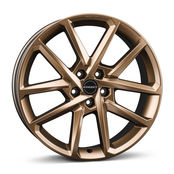 Borbet Felgen N 8.0X19 ET39 5X112 Bronm FüR Skoda Enyaq Karoq Kodiaq Octavia Sup-image