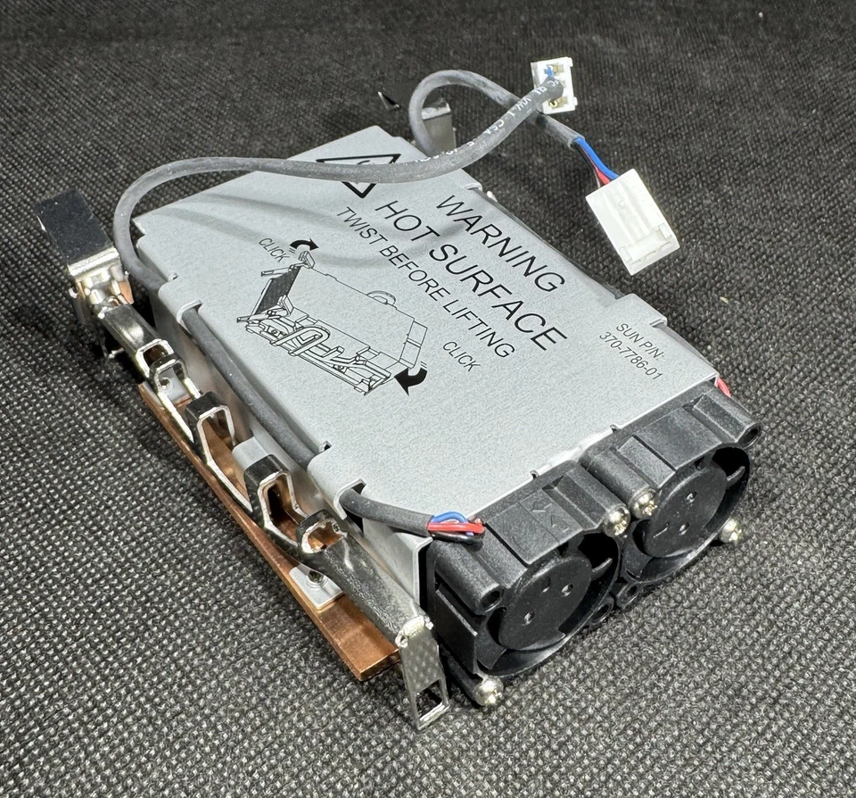 SUN 370-7786 CPU Fan/Heatsink Assembly - Sun Fire V210 / Sun Fire V240 - NEW - Image 2 of 4