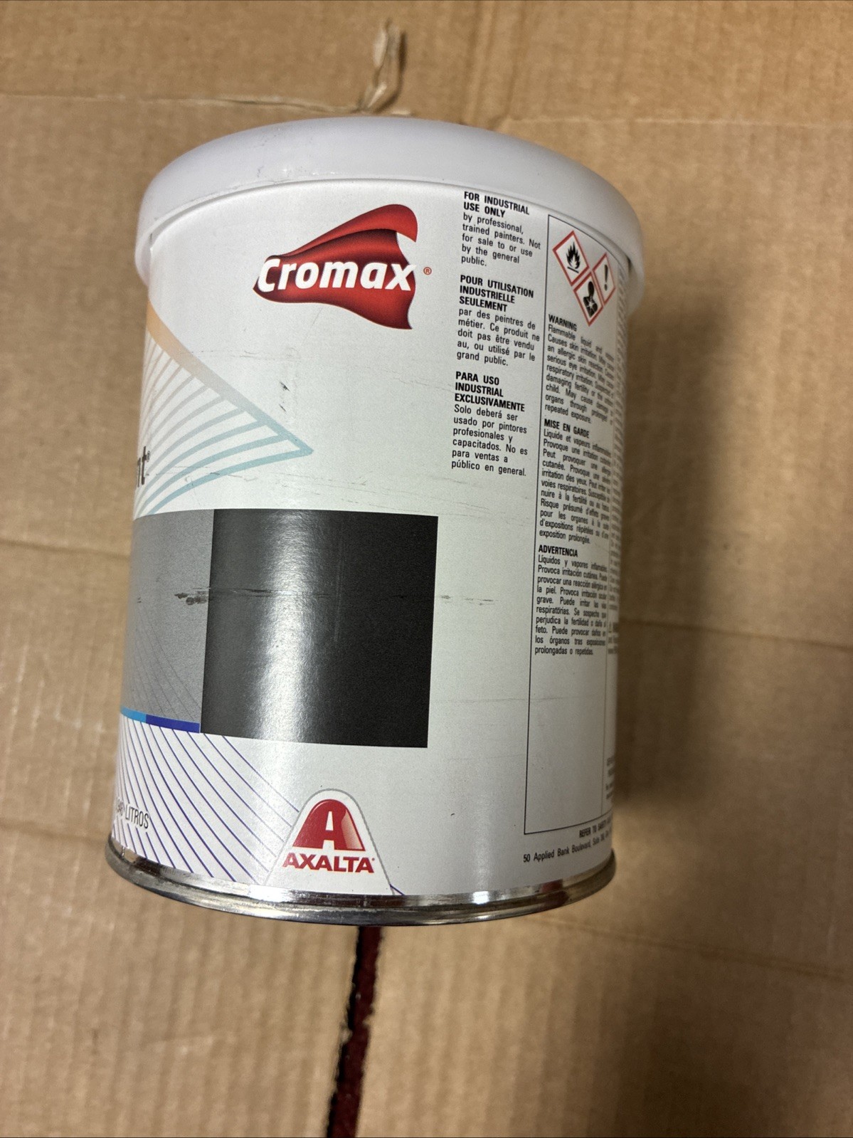 DuPont Axalta 807J Black LS Mastertint Toner Tint Quart Cromax Chromabase