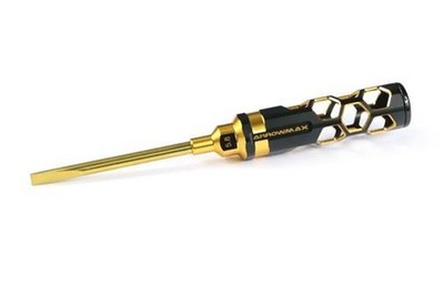 ARROWMAX Flat Head Screwdriver 5.8 X 100mm Black Golden / AM430159-BG