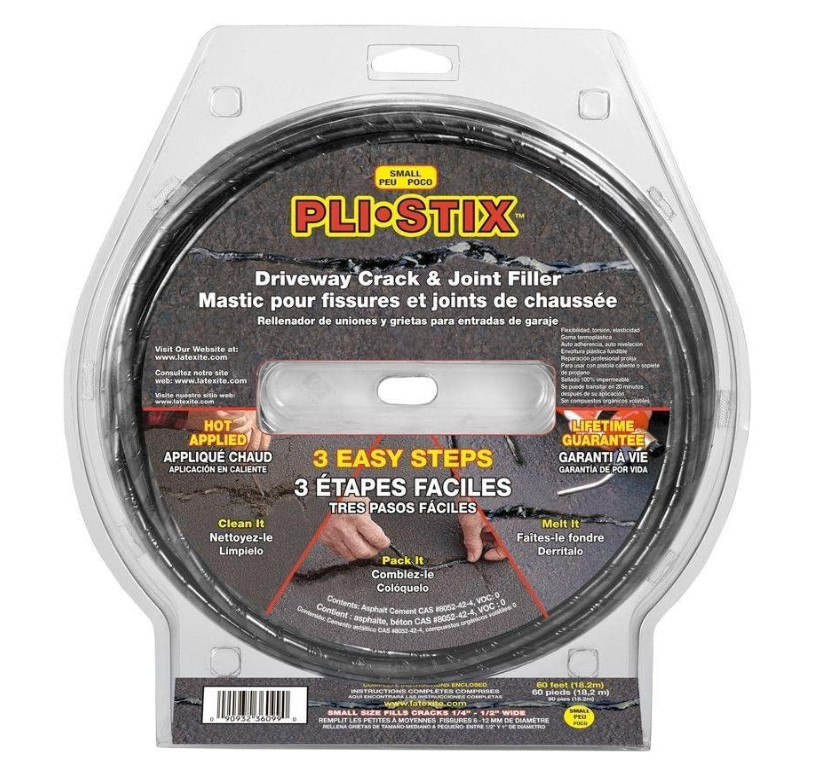 Dalton Enterprises 36099 PLI-STIX 60 ft Asphalt Concrete Crack Filler Box damage