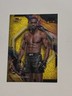 2024 Topps UFC Finest William Gomis 44/75 RC Yellow Glitter Refractor Card #171