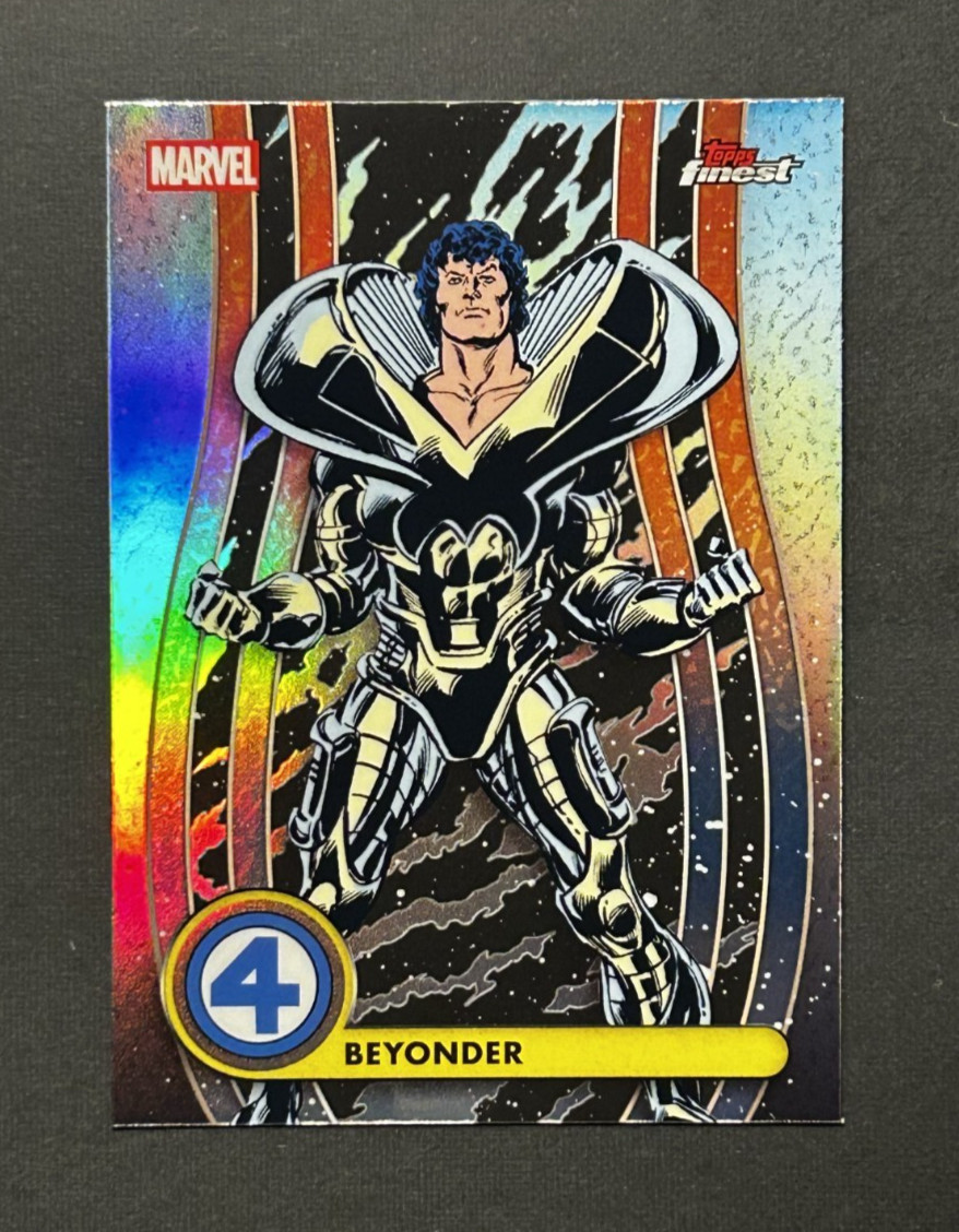 2026 Topps Finest Fantastic Four Beyonder #011 Base Common Refractor