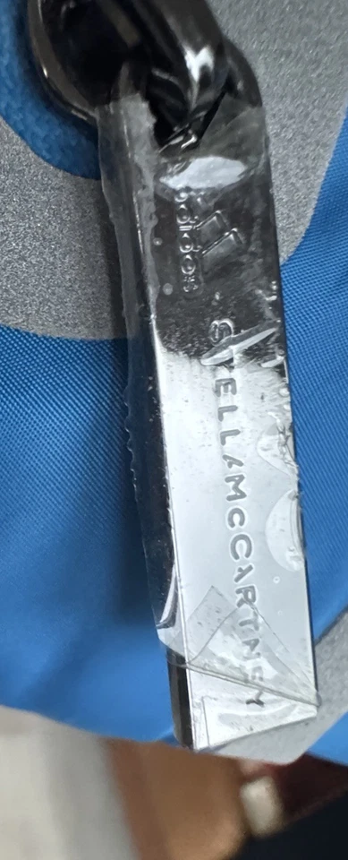 Riñonera Adidas Stella McCartney con hebilla azul/reflectante/plateado/negro Foto 4 de 4