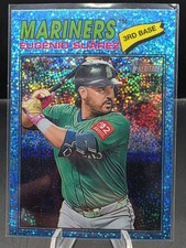 2026 Topps HERITAGE EUGENIO SUAREZ Seattle Mariners AQUA SPARKLE #29