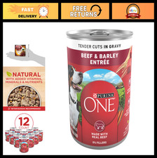 Natural Wet Dog Food Gravy, Tender Cuts Beef & Barley Entrée, 13oz (12 Pack) 4.92 per gallon