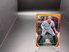 2023 Bowman Chrome #BCP-199 Roderick Arias Prospects Orange Shimmer #02/25