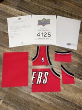 BRANDON ROY 2010-11 Upper Deck Patch 🔥 1/1  Game-Worn Jersey LOGOMAN RARE 