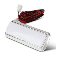 LED Dome Light Chrome Interior Clear Lens Compatible with Chevy GMC Truck