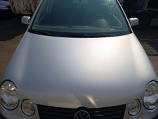 VW Polo 9N original Motorhaube Klappe Deckel vorn Front A7W Reflexsilber Bj 2003