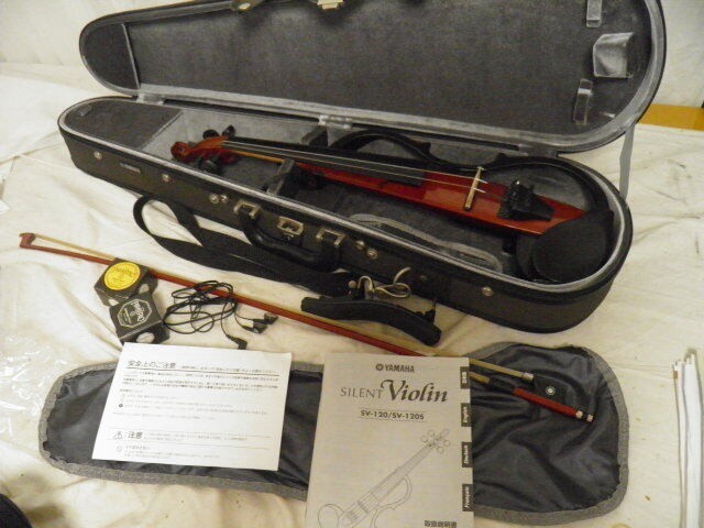 YAMAHA SV-120 Electric Silent Concert Violin working tested | eBay