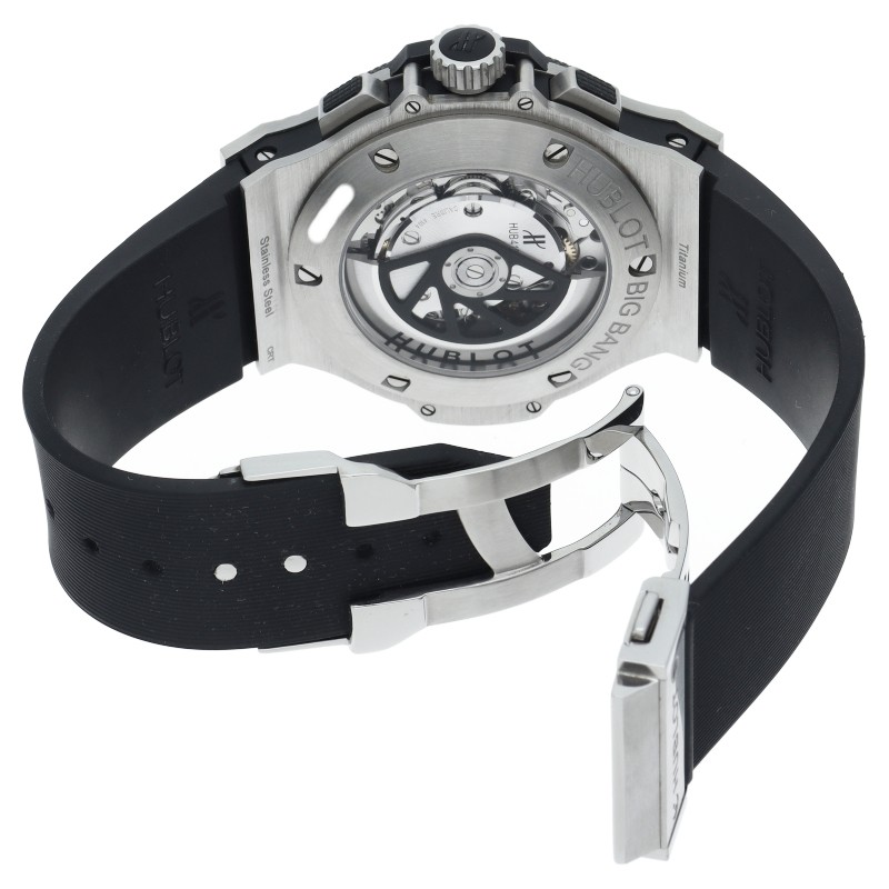 HUBLOT Big Bang Evolution Chronograph 44mm 301.SM.1770.RX Titanium/Ceramic/R... image 5