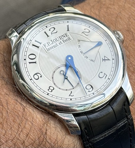 F.P Journe Chronometre Souverain 40mm Manual Ref. CS Platinum Box & Papers 2021