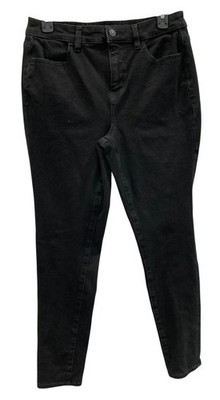 American Eagle Dream Stretch Hi Rise Jegging 10 Black Denim Streetwear Grunge