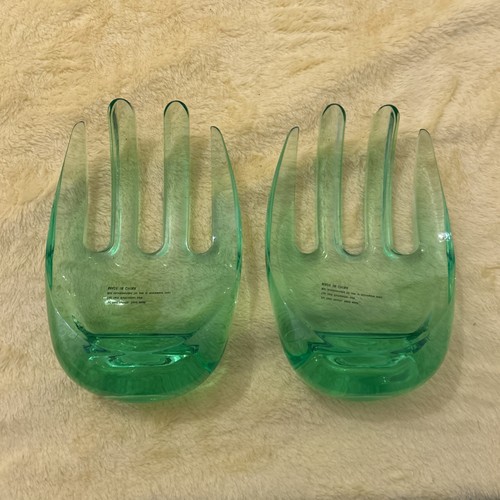 Vtg MCM Retro Italian Lucite Acrylic Green Soap Dish Pop Art Home Accessories - Image 1