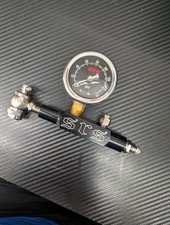 Off road shock gas pressure gauge